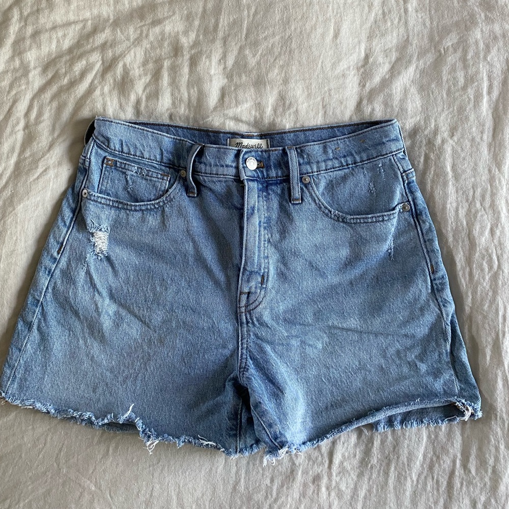 Madewell High Rise Denim Shorts